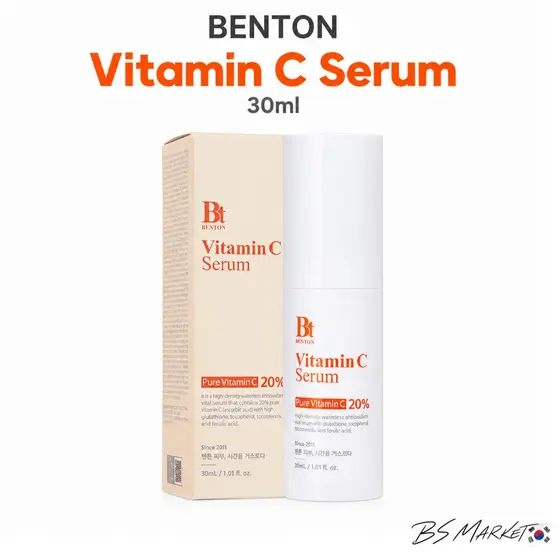 BENTON Vitamina C Soro 20 % 30ml Pura Iluminando Facial Antienvelhecimento