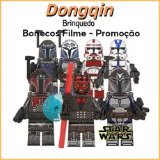Mini Blocos de Construção Figuras de Brinquedo Star Wars Presente de Aniversário