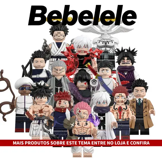 WM6200-WM6202 Series Anime Action Figure Brinquedos De Coleção De Blocos De Construção Para Crianças