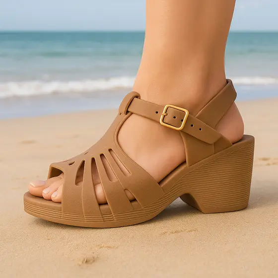 Sandália Feminina Moderna – Conforto e Estilo para o Dia a Dia Leve