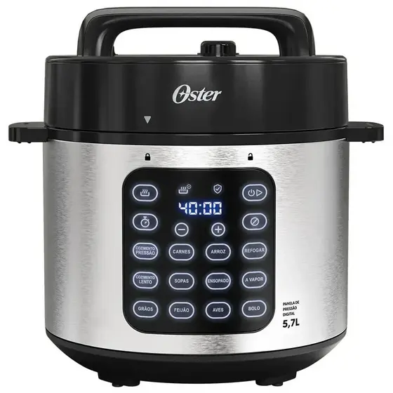 Panela de Pressão Elétrica Digital 5,7L Oster