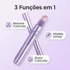Caneta De Cuticula Óleo para Cutículas e Unhas 3 em 1 Hidratação Nutrição Fortalecimento Brilho Natural