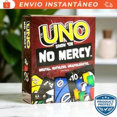 UNO No Mercy Mattel – Jogo de Cartas Estratégico com Regras Inéditas para Todas as Idades