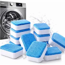 Kit 24 Pastilhas Efeverscente Para Limpeza E Higienização da Máquina De Lavar - Limpeza Profunda