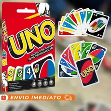 UNO Original com 112 Cartas Premium – Jogo Clássico para Momentos Inesquecíveis