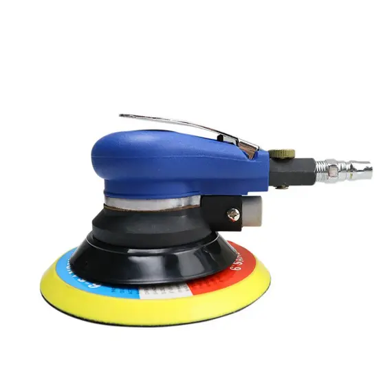 Lixadeira Orbital Pneumática 6 Polegadas Profissional Automotiva