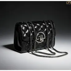 Bolsa Transversal Corrente Premio em Couro PU Excelente Design Transversal e Corrente Premio para Versatilidade e Estilo