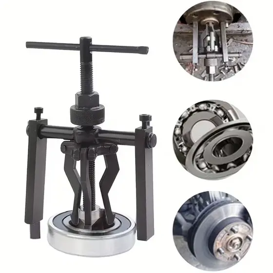 Extrator de Rolamentos Internos 1/2" a 2" com 3 Garras