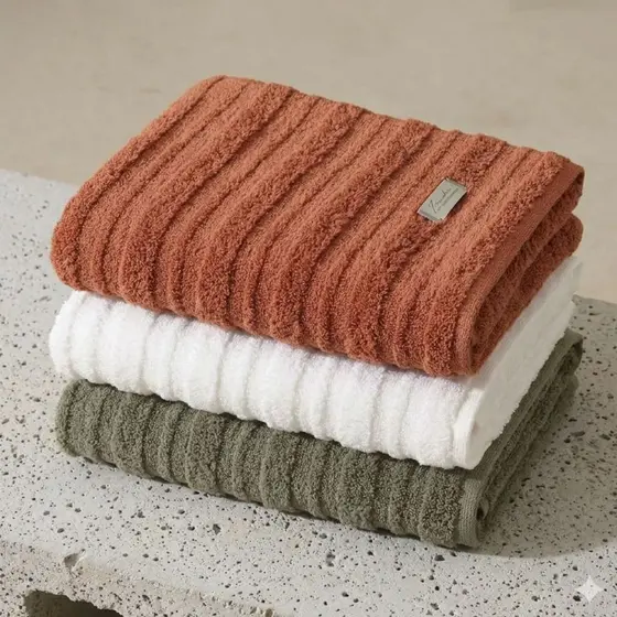 Kit 3 Toalhas Banhão/Banho Gigante Volume Extra Luxo Conforto Alta Absorção 75x140cm e 600g/m²