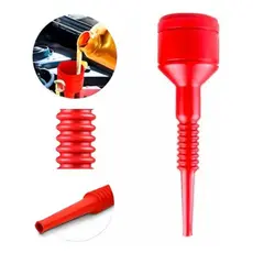 Funil Automotivo Flexivel Plastico Multiuso Grande Sanfona