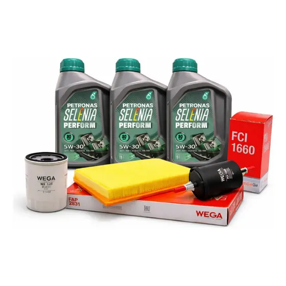 Kit Troca Óleo 5w30 + Filtros Palio 1.0 1.3 1.4 Motor Fire