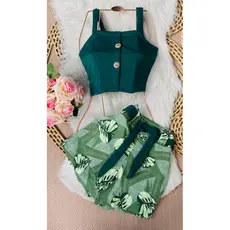 Conjunto Verde Deluxe (34-56) Modinha e Plus Size Hoje! conjunto feminino promoção