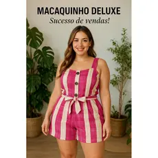 Macaquinho 34 a 56 (só hoje) todos tamanhos e cores LINDO! Plus size e modinha roupa feminina moda