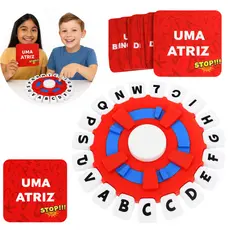 Jogo Stop Caça Palavras Brinquedo Responde Rápido Português