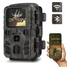 Mini Câmera De Trilha 4K HD 20MP 1080P Visão Noturna Infravermelha Armadilha De Caça De Movimento Habilitado IP66 À Prov