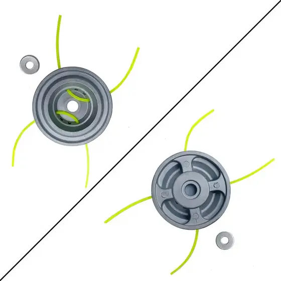 Carretel Metálico Magnésio Roçadeiras Universal 4 Fios Nylon