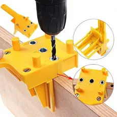 Guia Gabarito Para Cavilhas Marcenaria Furo Métrico 6 8 10mm