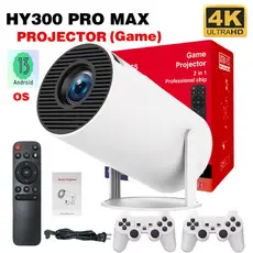 🚨Nova versão do jogo, projetor 4K Android 13 HD console de jogos, projetor doméstico HD 1080p diurno projetor