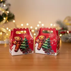 Kit 20 Malinhas Caixas Lembrancinhas Natal Papai Noel