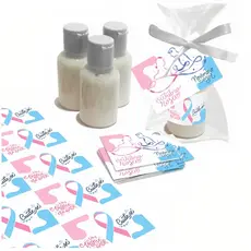 Kit 25 Hidratantes Novembro Azul Outubro Rosa Lembrancinha