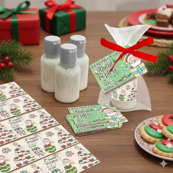 Kit 10 Hidrante Natal Lembrancinha Evento Festa