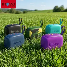 Inova Caixa de Som Bluetooth GO5 IP67, À Prova d'água, Autonomia de até 7 Horas Wireless Bluetooth 5.4 Speaker Portátil