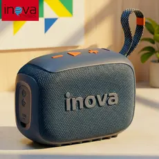 Inova Caixinha Caixa De Som Bluetooth Portátil Speaker MP3 FM RAD-12707