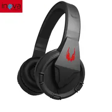 INOVA fone de ouvido bluetooth sem fio Headset Gamer Microfone P2 3.5mm TF Universal KV-6709