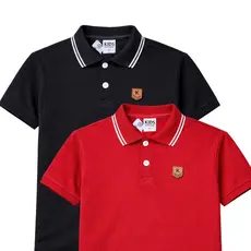 Kit 2 Camisa Polo Infantil Masculina 100% Algodão Modelo Premium