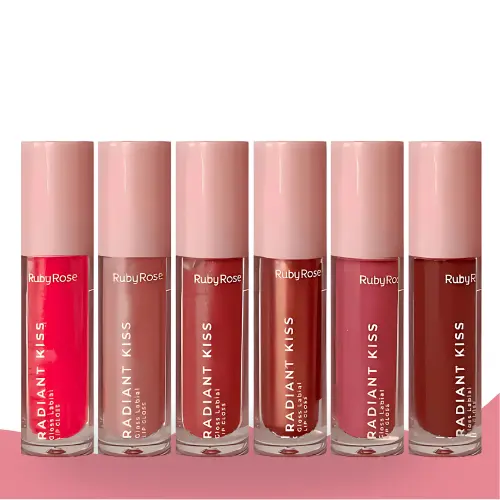 Brilho Labial | Radiant Kiss Lip Gloss | Ruby Rose