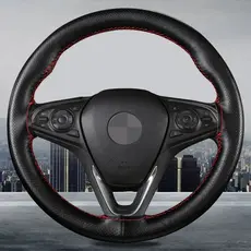 Capa de Volante Carro em Couro Universal Costurada Revestimendo Várias Cores
