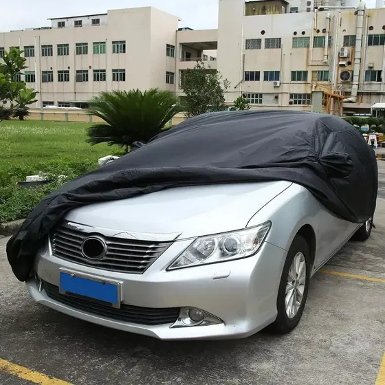 Capa Para Cobrir Carro em Couro Impermeável Reforçada Térmica Anti Uv P M G