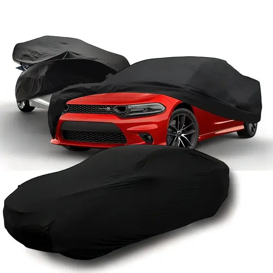 Capa Protetora Cobrir Carro em Tecido Helanca Lycra Ajuste Perfeito P M G