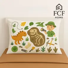 Jogo De Lençol Infantil Solteiro Tema Dinossauro Micropercal 400 Fios Toque Macio Estampado