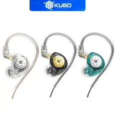 Fones de ouvido KZ EDX PRO esportivos para celular, e jogos de computador.