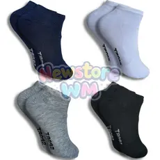 Kit 24 Pares de Meias Soquete Cano Curto com algodão Masculina Feminina Unissex Esportiva