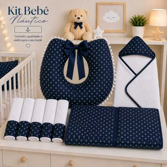 Kit Bebê Completo – Conforto, praticidade e estilo para o seu pequeno