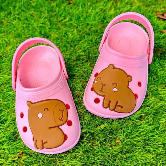Babuche Infantil Menina Menino Sandalia Leve Confortável Delicado Antiderrapante