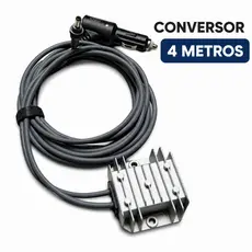 Conversor inversor 12V 24V Para 30V para Starlink Mini Inversor Veicular 4 metros
