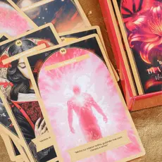 Oráculo Baralho Devocional 50 Cartas Mensagens Afirmações Positivas Reprogramação Mental e Abundância
