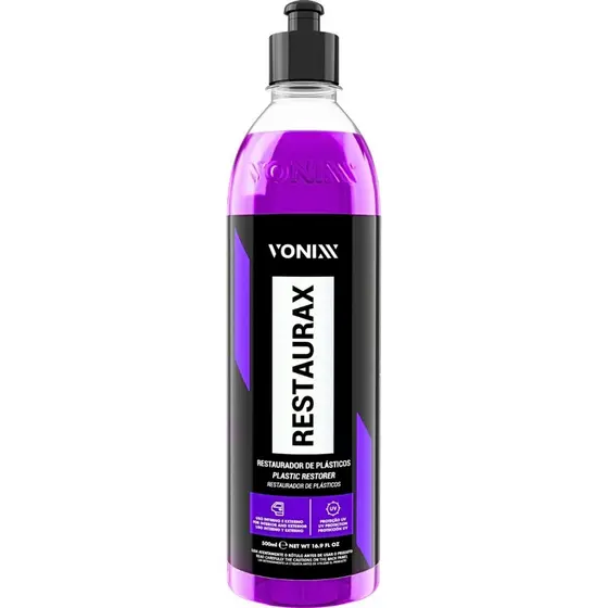 Restaurax Vonixx Restaurador De Plásticos Painel Revitalizador - 500ml Líder