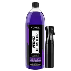 Verniz de Motor Vonixx 1,5L + Pulverizador 240ml Proteção Brilho Motor Automotivo