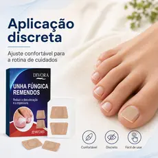 Adesivo para Micose de Unha 32 Unidades Antifúngico para Fungos nas Unhas Patches Reparadores para Mãos e Pés