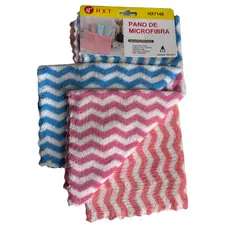 Kit Pano de Limpeza Microfibra Multiuso 30x30