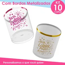 Copo de Whisky Personalizado Formatura Casamento Aniversário Eventos Lembracinha Brinde KIT