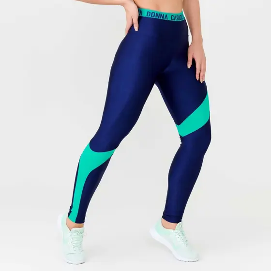 Legging Impact Azul Astral Platinado