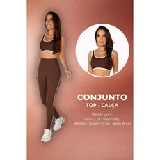 Conjunto Fitness Feminino Top + Legging – Conforto, Estilo e Performance