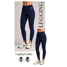 Legging Pezinho Fitness Cintura Alta – Conforto, Sustentação e Estilo!