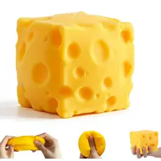 Brinquedo De Queijo Antiestresse , Brinquedos Macios , Decoração De Mesa Com Tema Super Fofo