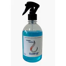 Limpa Lentes 500ML Válvula Gatilho + Tampa, Limpa Vidros, Lentes, Óculos, Celular, Viseiras